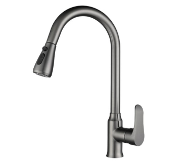 TB2004 - Brass pull down kitchen faucet Household and hotel style