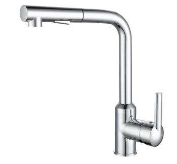 TB2003 - Brass hot and cold faucet kitchen pull down multifunctional hotel faucet