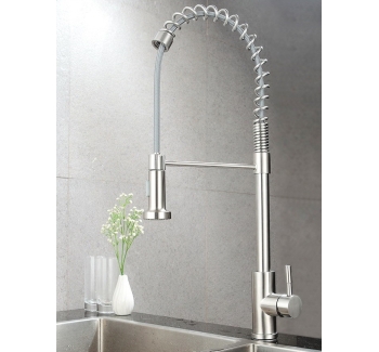 TB2011 - Hot and cold water springs kitchen faucet for household sinks